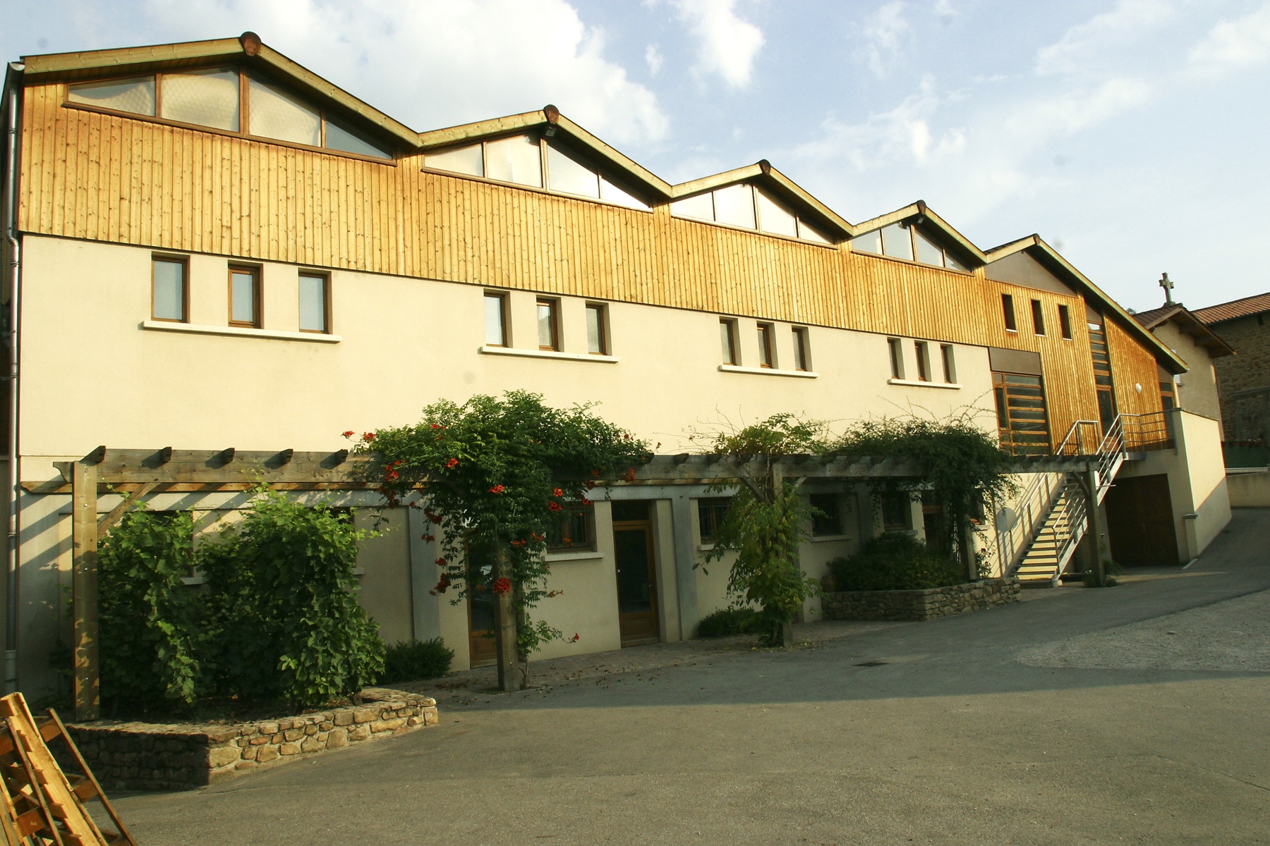 Yves Cuilleron historical winery building