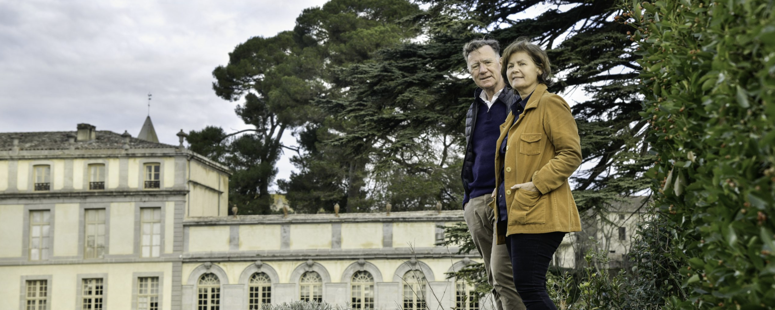 Nicolas and Miren de Lorgeril at Château de Pennautier