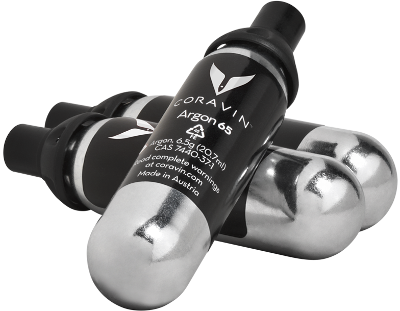 Coravin Pure Argon Capsules — 3 Pack