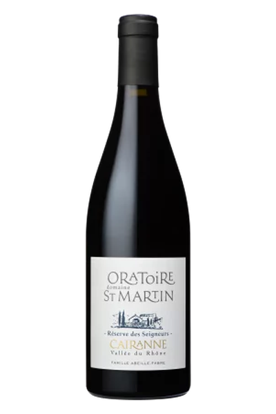 Oratoire St-Martin Cairanne Réserve des Seigneurs Red 2021 bottle